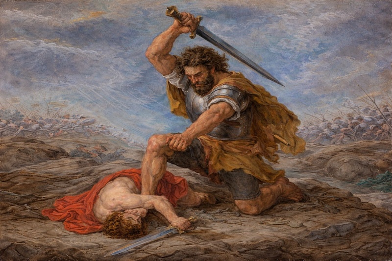 Goliath slays David. Image: Camillia Bradley