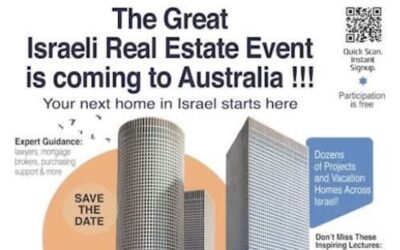 Property Bargain. Come and get it Aussies! Stolen Palestinian land!