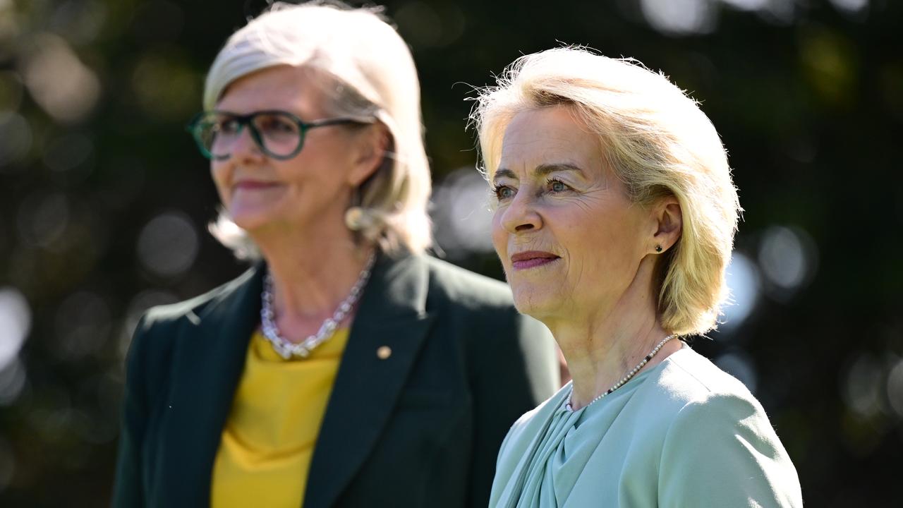 Sam Mostyn and Ursula von der Leyen