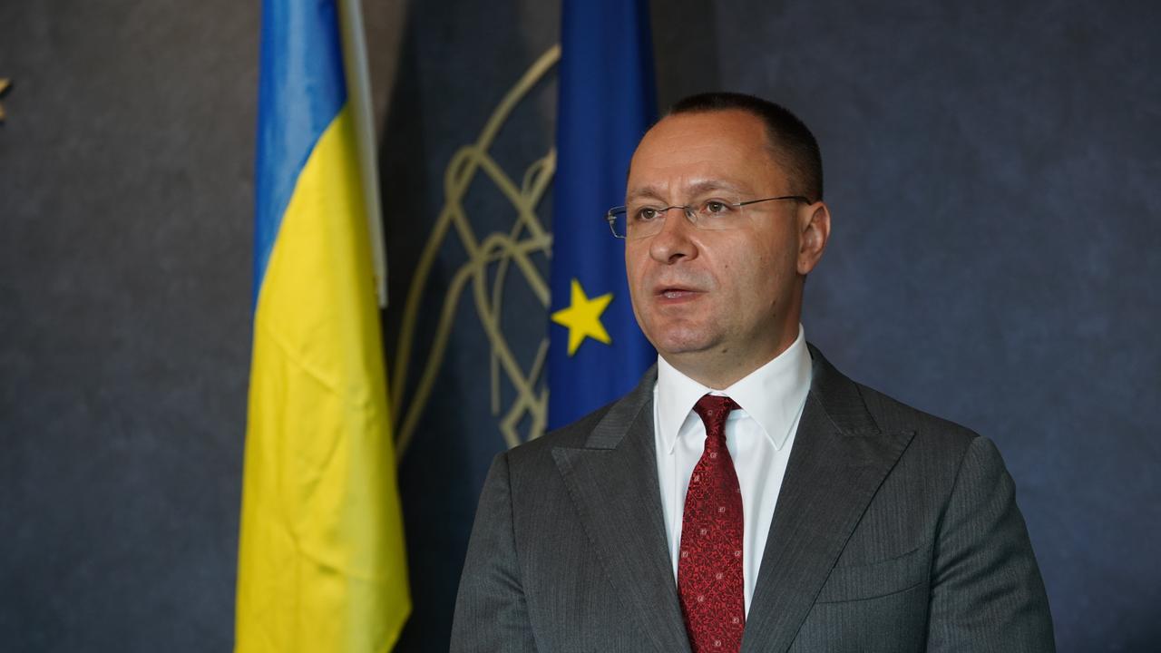 Ukrainian ambassador to Australia Vasyl Myroshnychenko