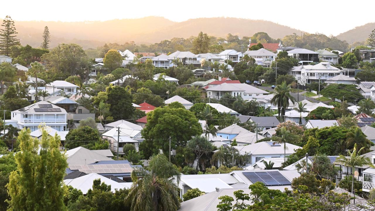 Residential housing in Brisbane (file image)