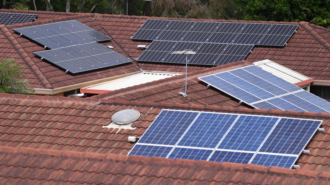 Rooftop solar panels