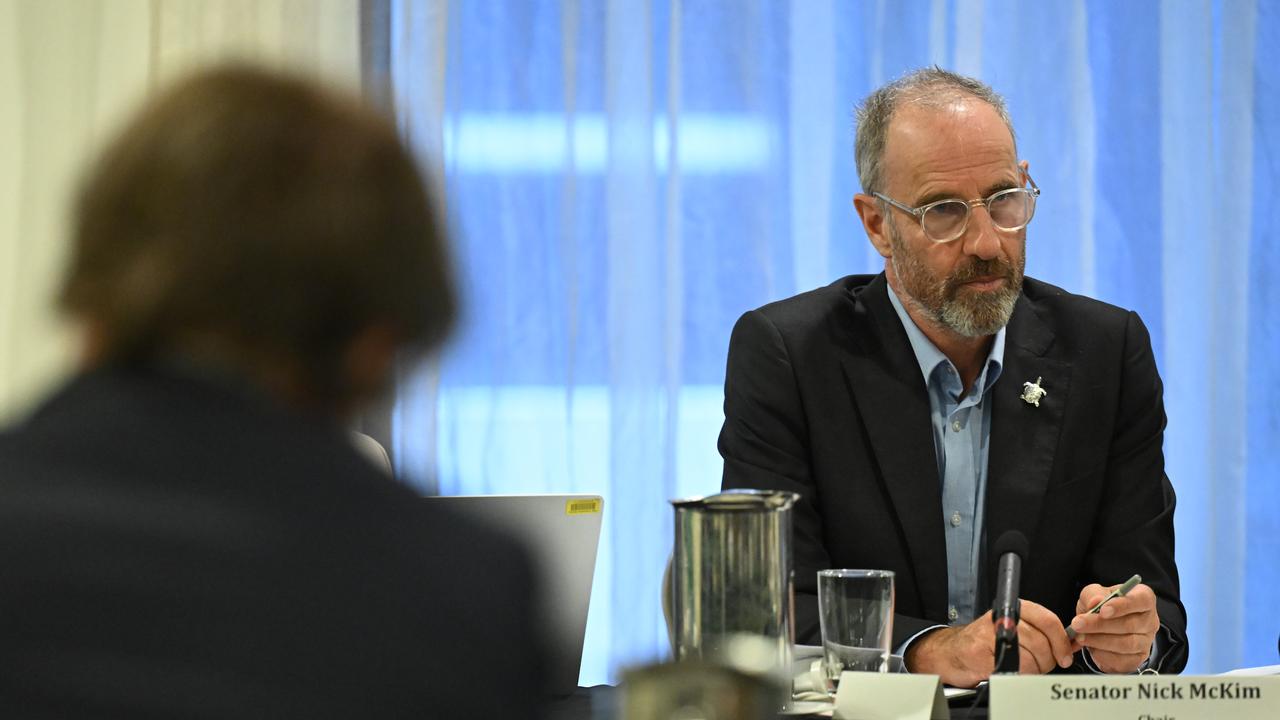 Greens Senator Nick McKim (file image)