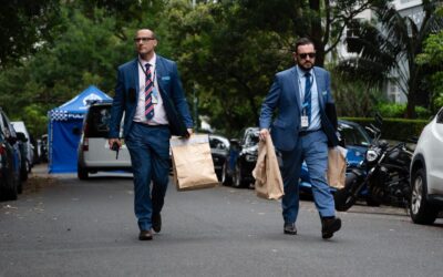 Two men armed with knives shot dead in two states