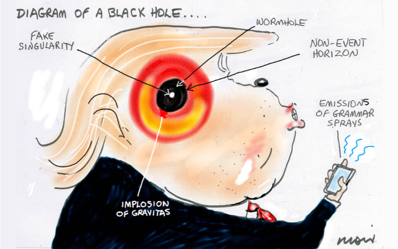 Trump Black Hole - Alan Moir