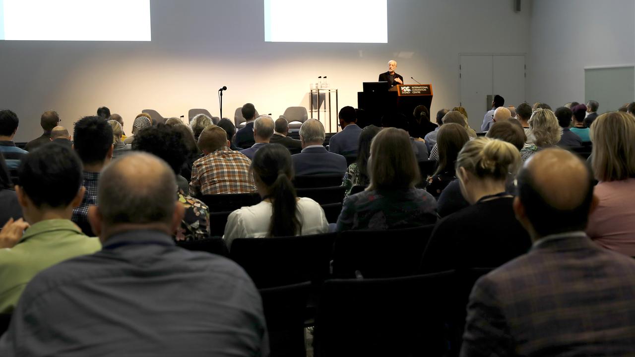 An industry conference (file)