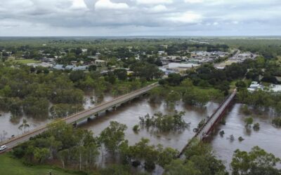 Town on high alert in cyclone’s wake amid flood fears