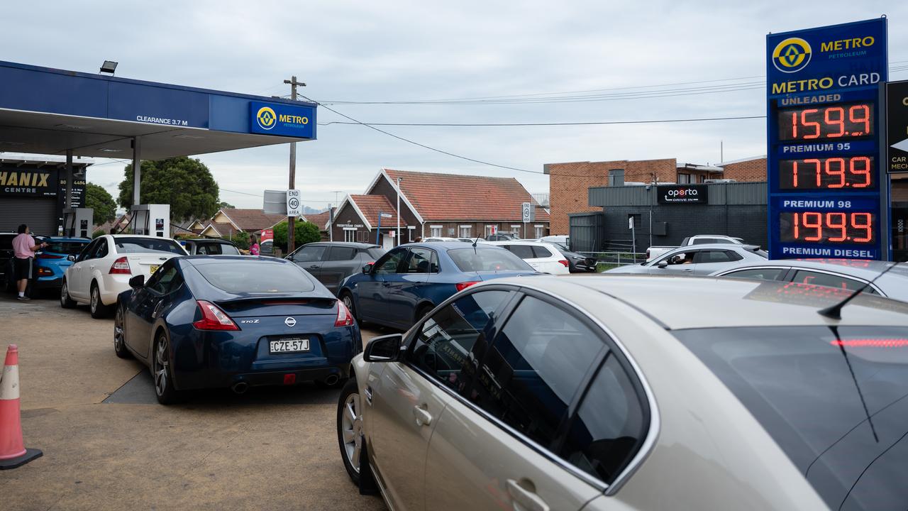 A Sydney service station