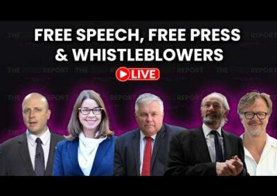 Free Speech, Free Press & Whistleblowers: Assange, McBride, Boyle & Duggan