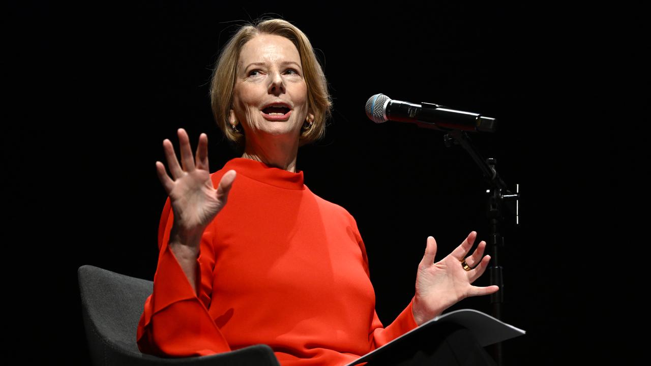 Former Australian prime minister Julia Gillard