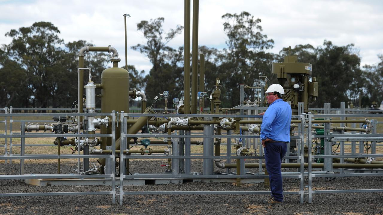 Santos's Narrabri Gas Project on a property near Narrabri