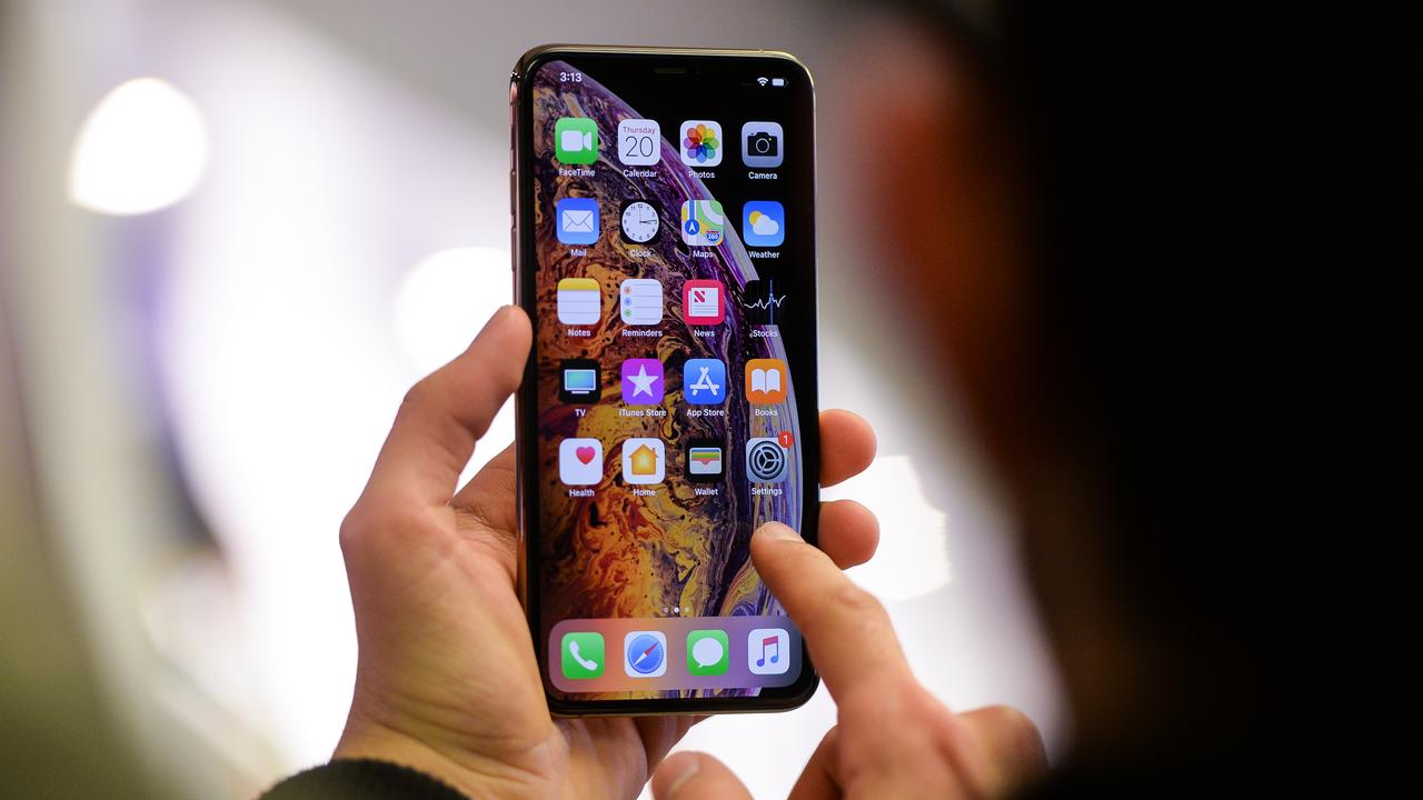 A mobile phone (file image)