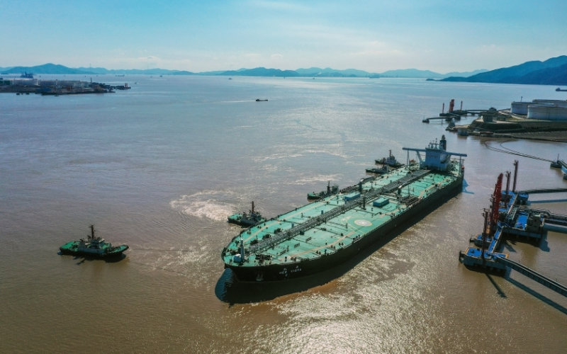 Chinese supertanker