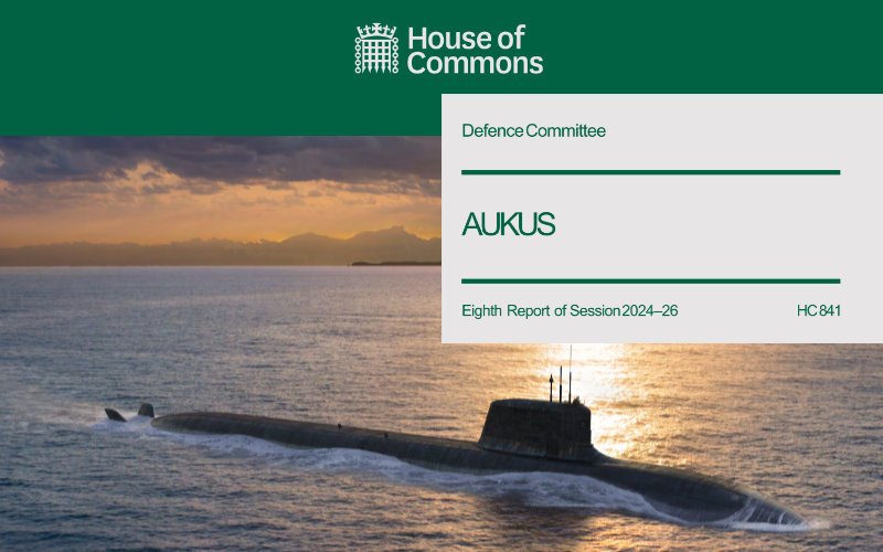 House of Commons AUKUS report