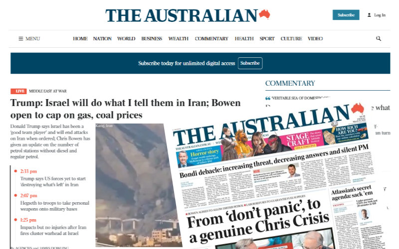 The Australian April 3 2026
