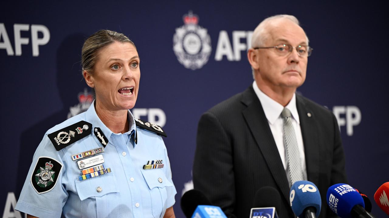 AFP commissioner Krissy Barrett