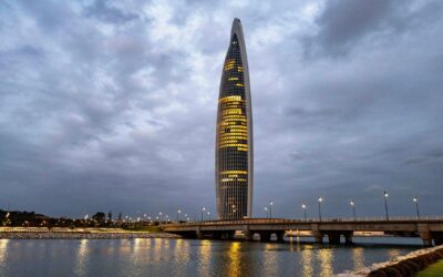 Morocco opens rocket-inspired skyscraper