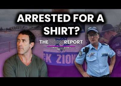 Riot Police Called Over T Shirt at Bondi Beach | The West Report