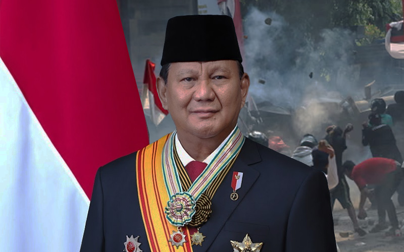 Indonesia's president Prabowo Subianto. Image: Camillia Bradley