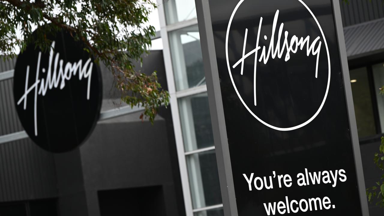 Hillsong signage (file)