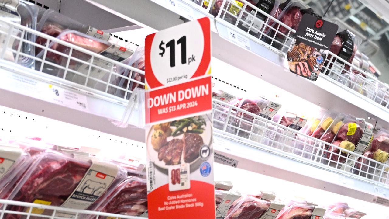 Coles signage (file)