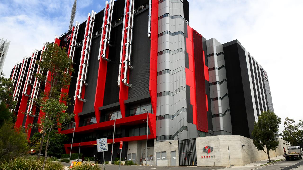 A general view of NEXTDC Sydney Data Centre