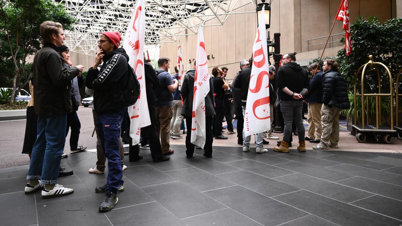 CPSU Victoria protesters