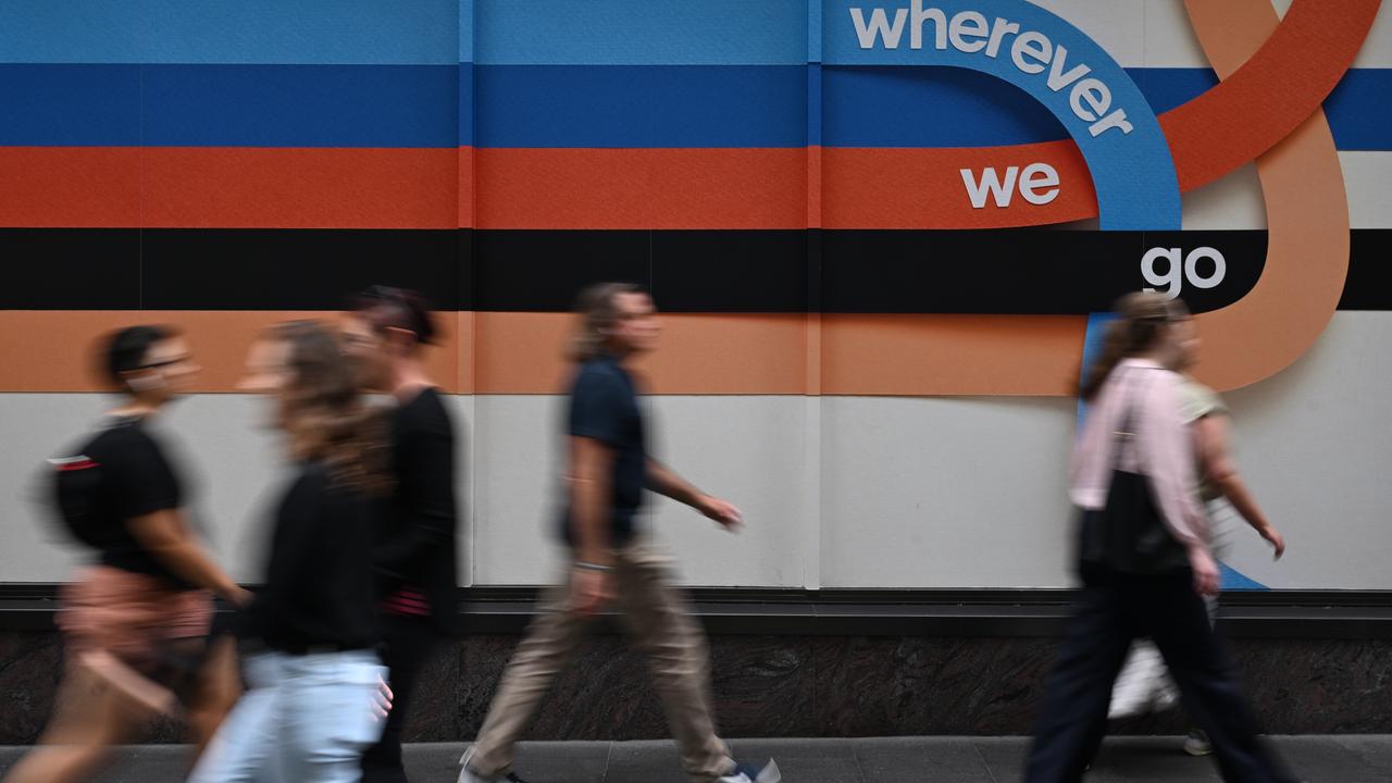 People walking in the city