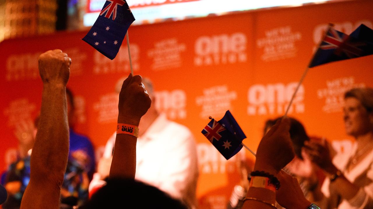 One Nation supporters