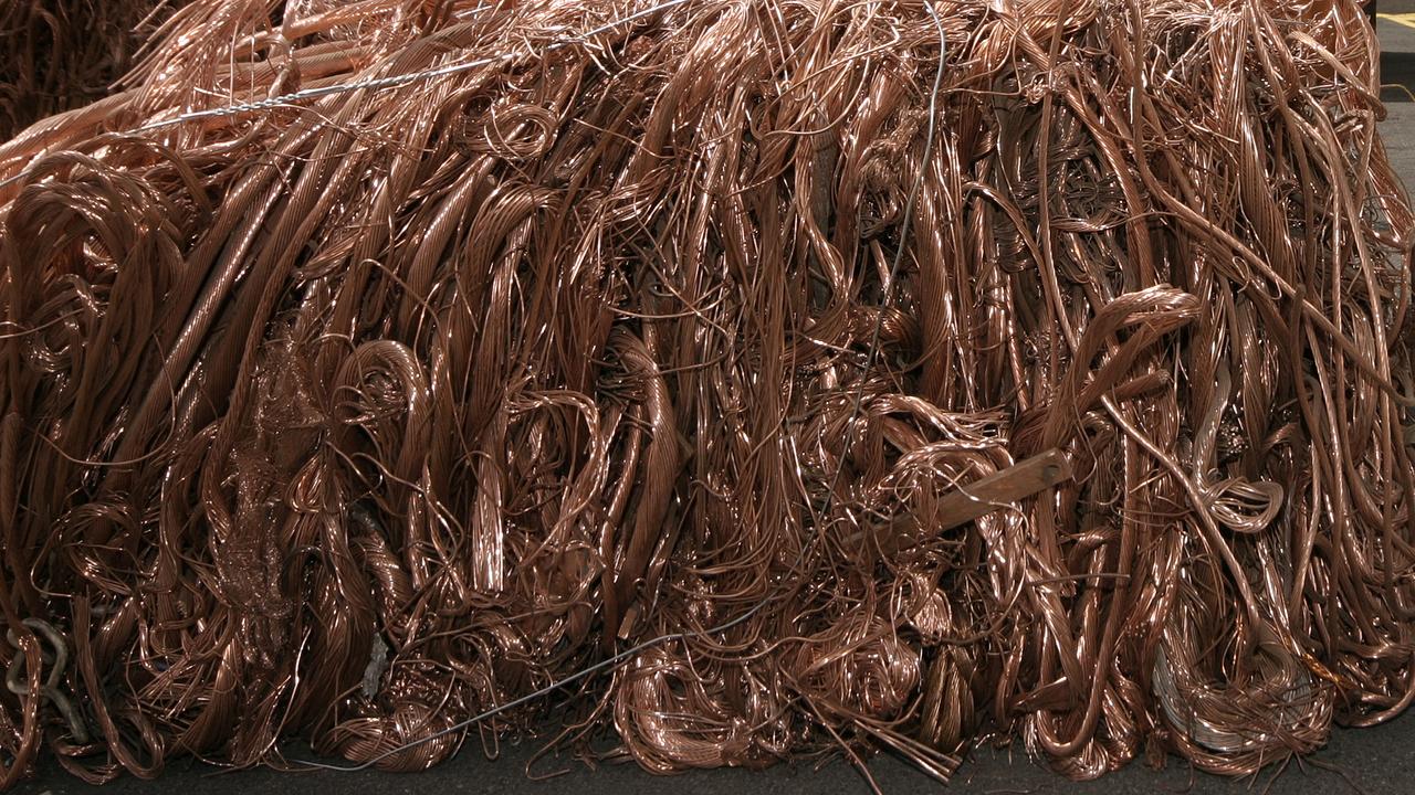 A bale of copper (file image)