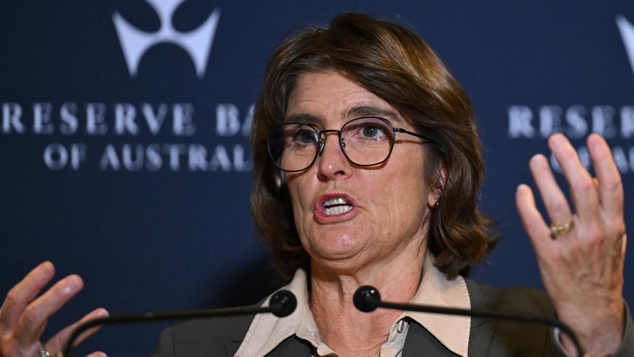 RBA governor Michele Bullock