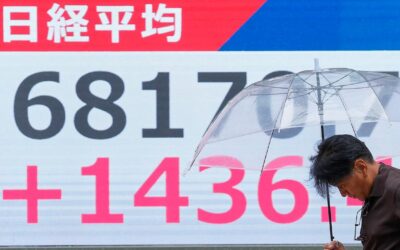 Shares surge, oil skids in Asia after Gulf deal flagged