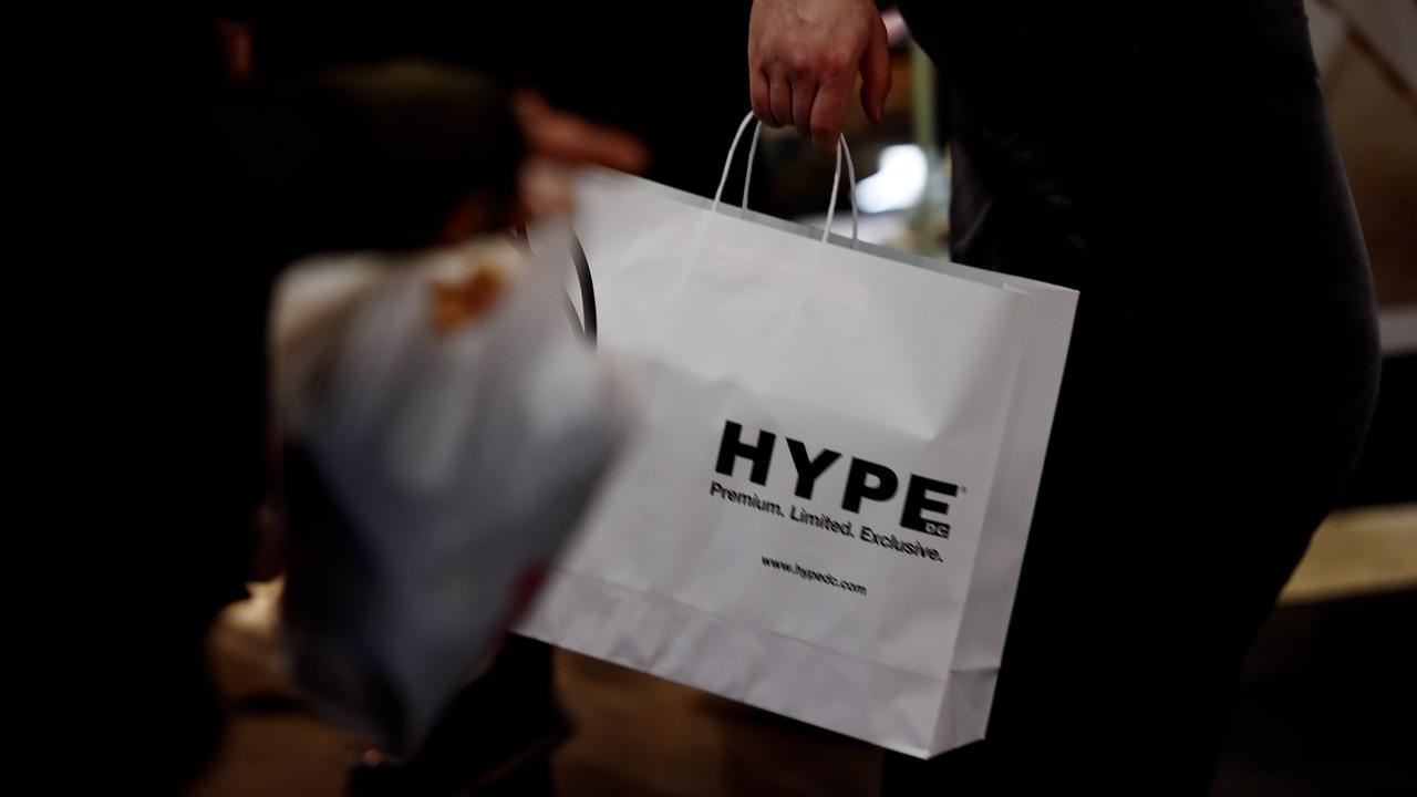 A shopping bag for a Hype DC footwear store (file image)