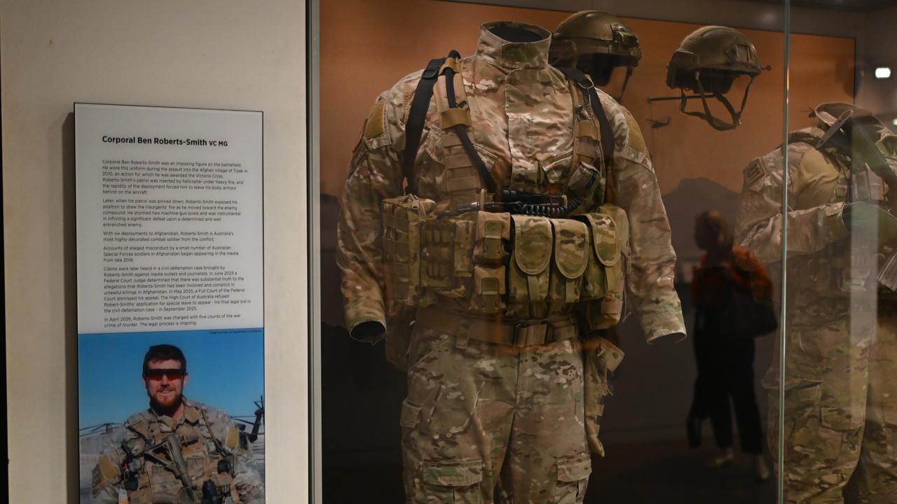 uniform of Ben Roberts-Smith