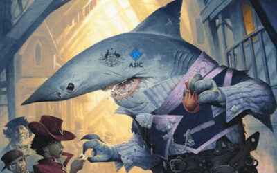 ASIC extortion. Charging 219% pa. for being five days late
