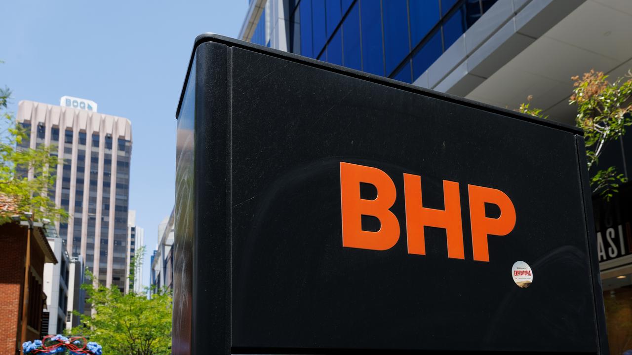 BHP signage