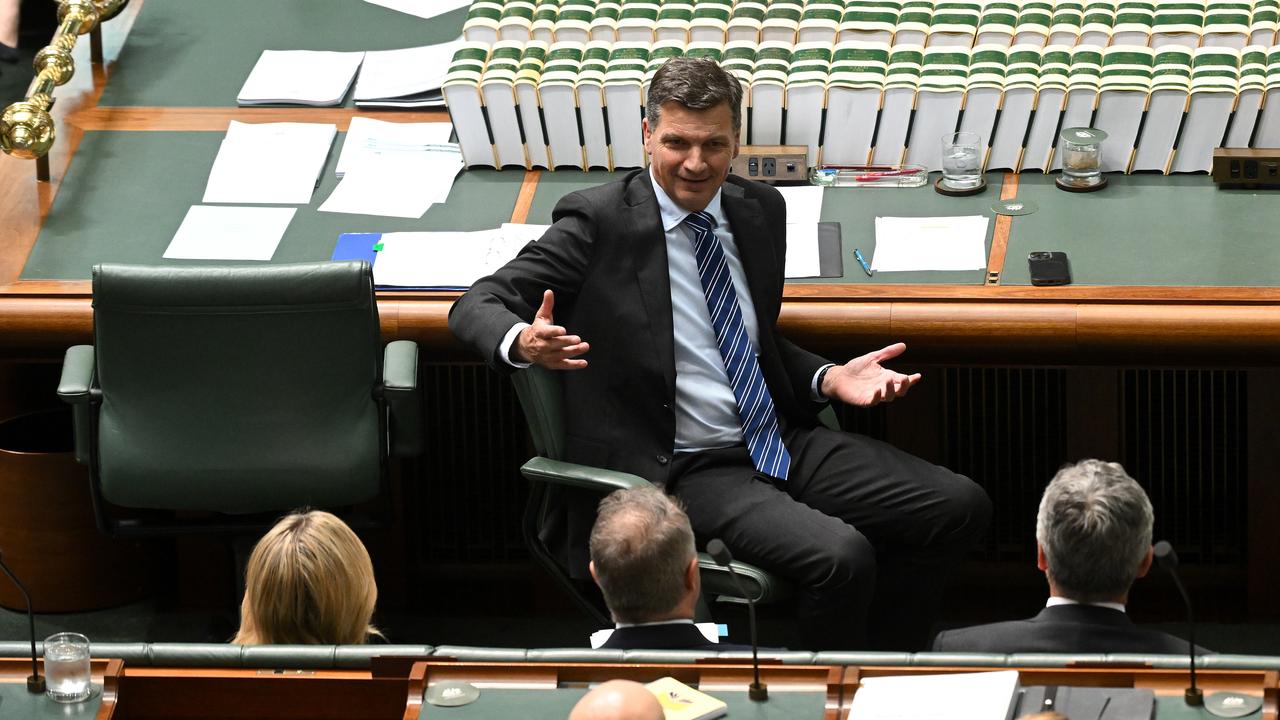 Opposition Leader Angus Taylor 