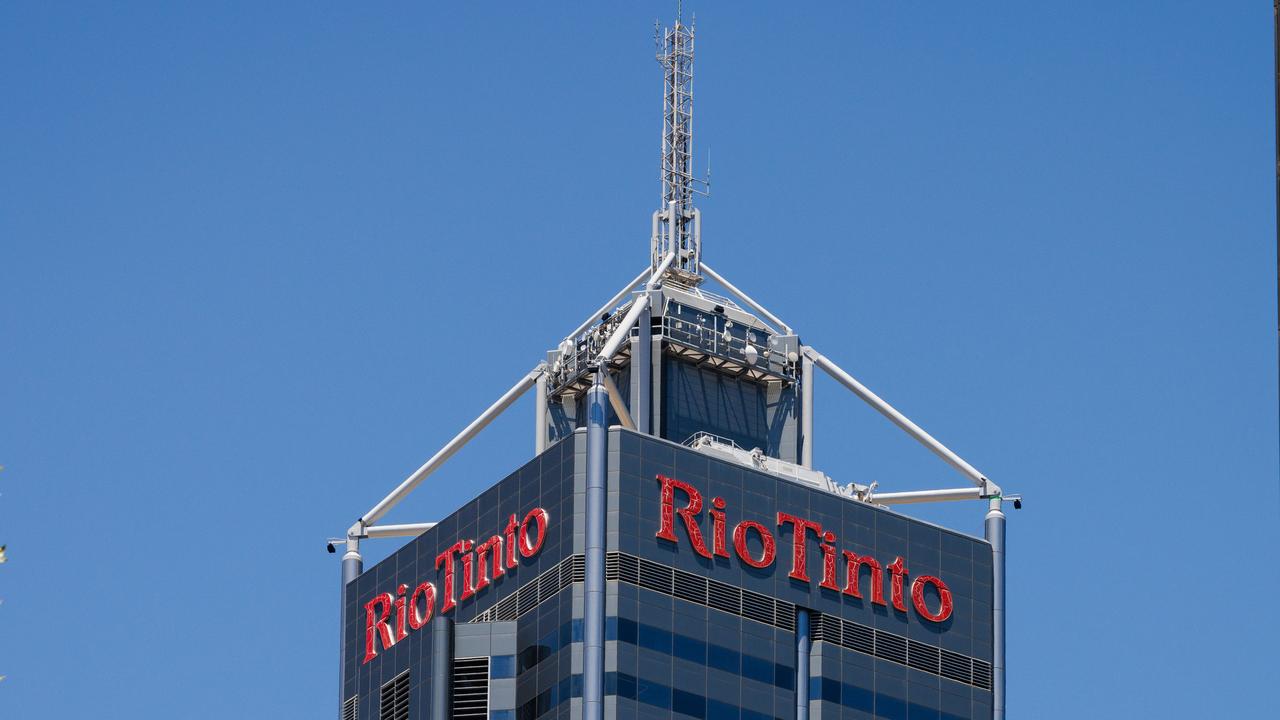 Rio Tinto building in Perth