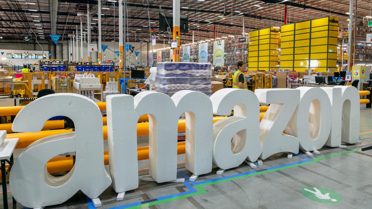 Amazon's warehouse in Brisbane (file image)