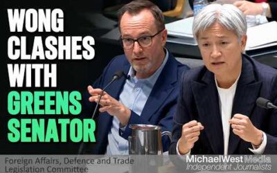 Penny Wong Explodes Over Palestine Questions in Senate Estimates | Michael West Media
