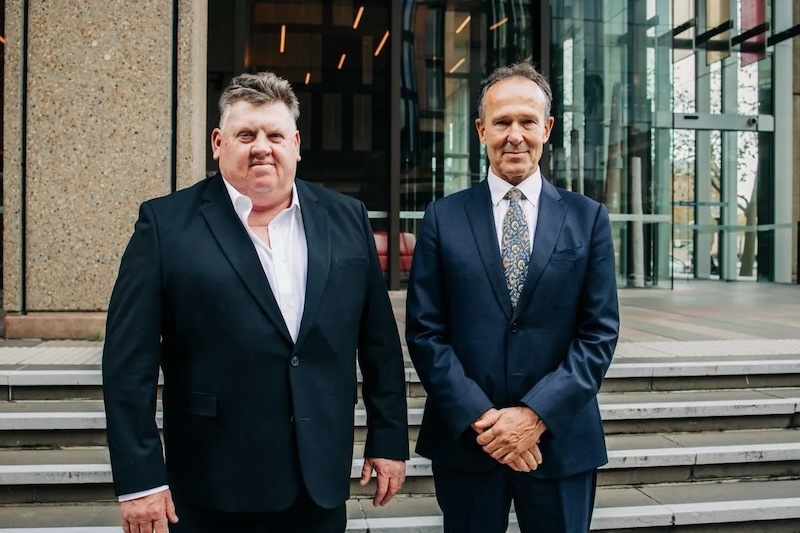Simon Turner and Michael West