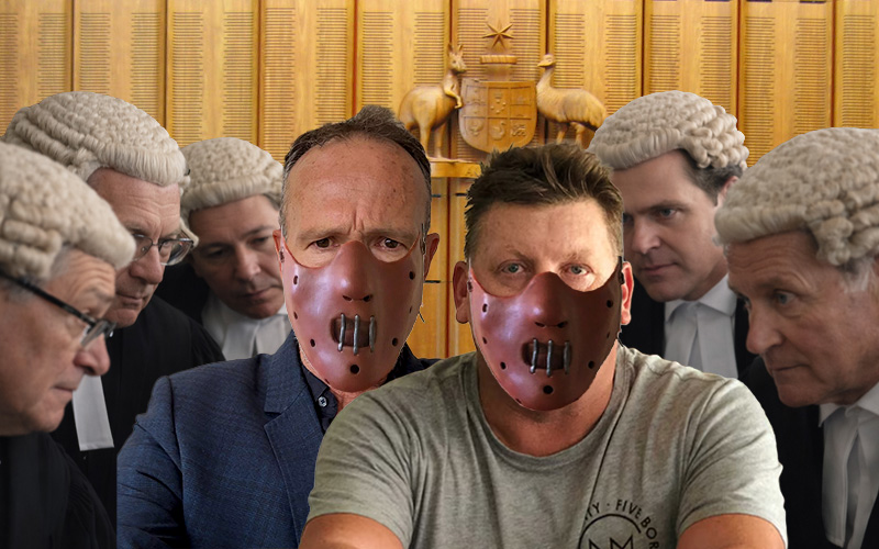 BHP v Michael West and Simon Turner. Image: Camillia Bradley