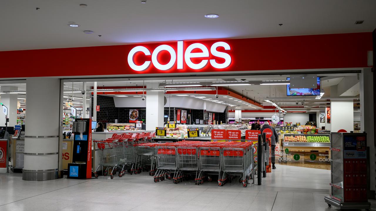 A Coles supermarket (file image)