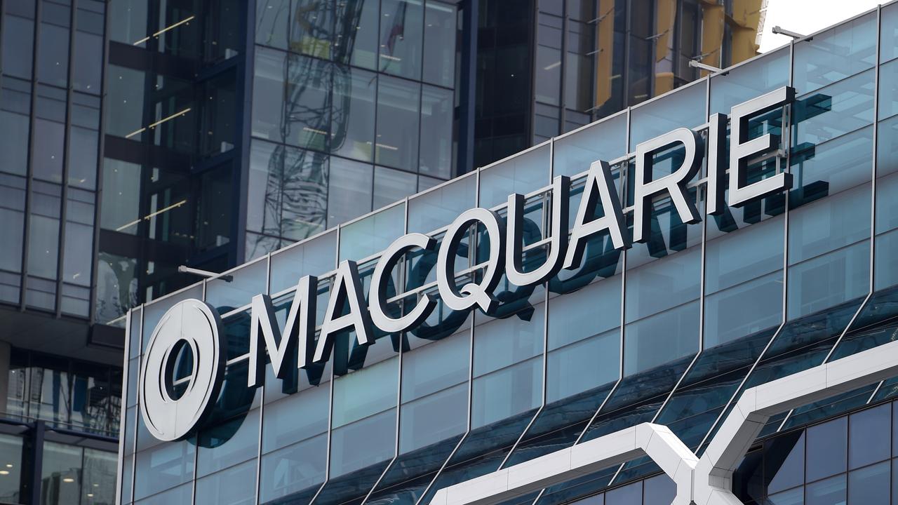 Macquarie Group signage (file image)