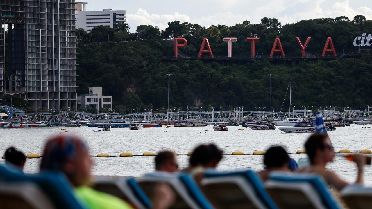 Tourists at Pattaya