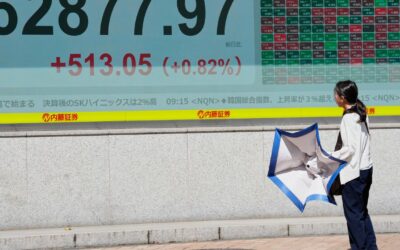 Asia stocks surge, Japan’s yen in the spotlight