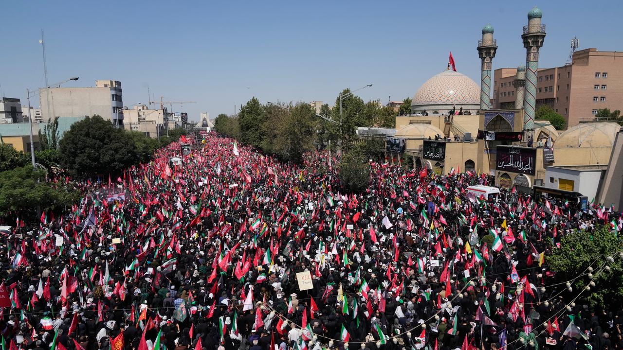 Ayatollah Ali Khamenei funeral procession
