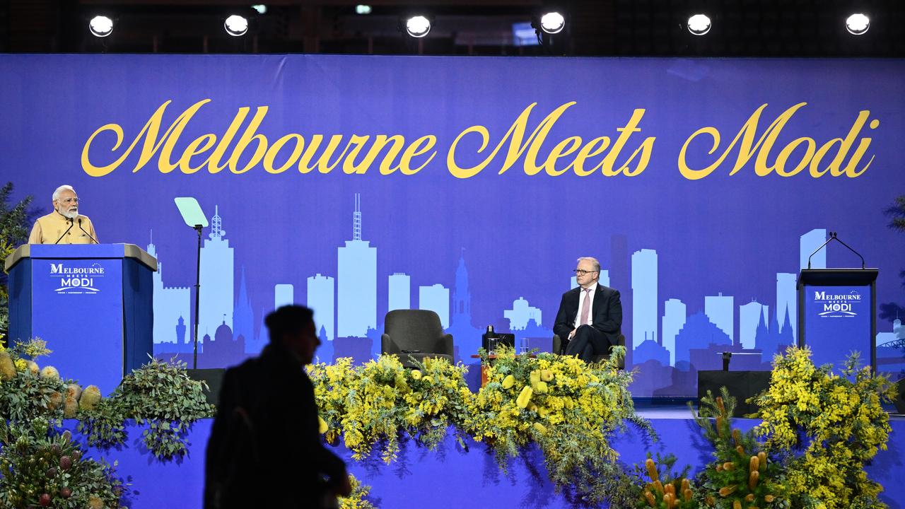 Narendra Modi and Anthony Albanese