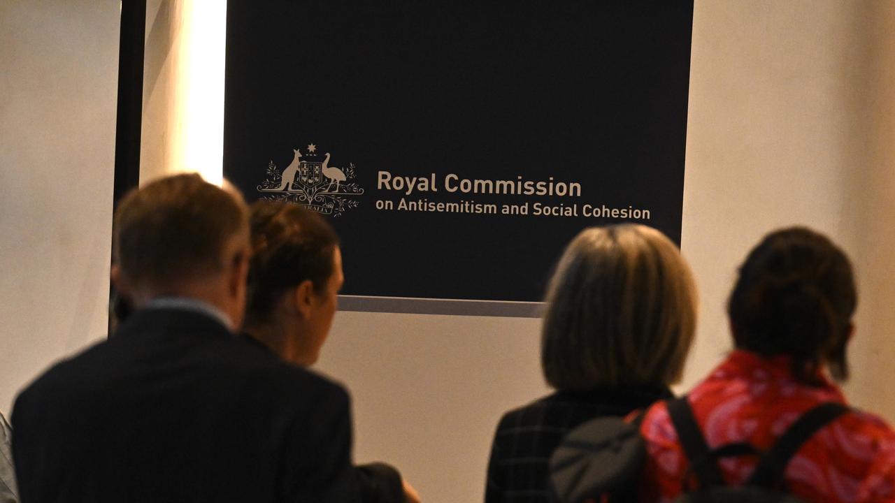 Hearings at the Royal Commission into anti-Semitism