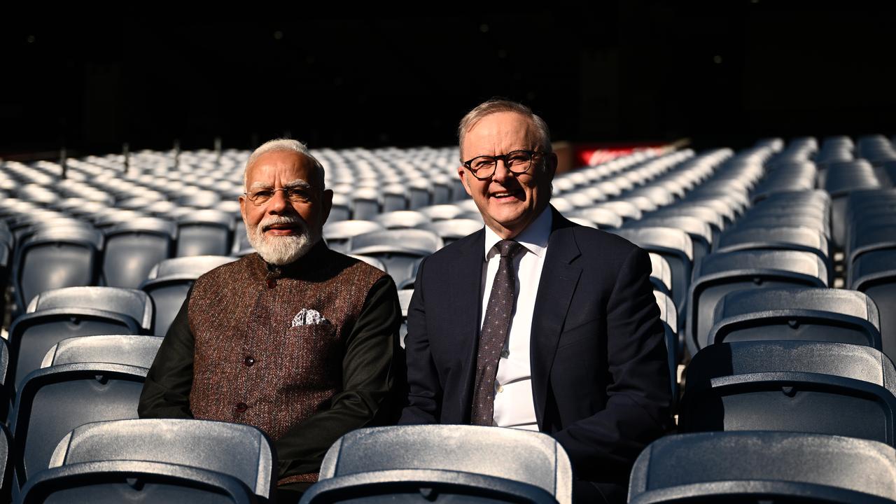 Narendra Modi and Anthony Albanese